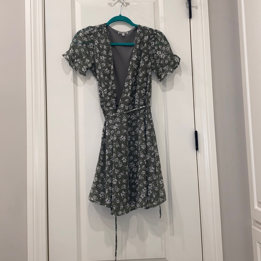 Adorable little wrap dress